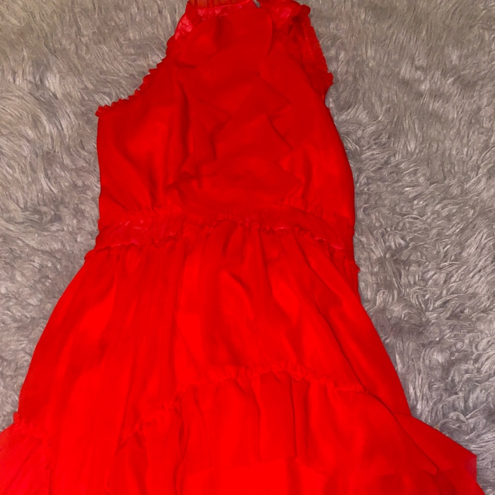 Red prom dress